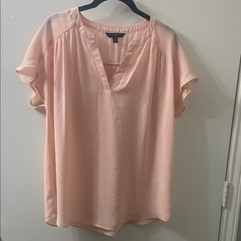 Banana Republic Light Pink Blouse